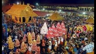 The Kerala high court on Wednesday ordered the Travancore Devaswom Board (TDB) to bring back from Chennai the gold-plated copper sheets that had been taken there for repair and originally belonged to the Sabarimala temple. (FILE PHOTO)