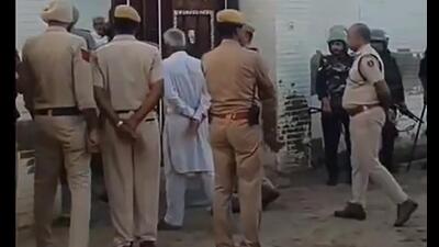 The Rajasthan Police, in coordination with Punjab Police, raided the ancestral house of notorious gangster Lawrence Bishnoi in Dutarawali village at Abohar in Fazilka district on Wednesday to dismantle the gang’s extensive financial network, which is believed to be funded through extortion and other illegal activities.