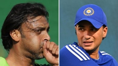 Shoaib Akhtar couldn't believe what he was seeing (AFP/Agencies) Shoaib Akhtar couldn't believe what he was seeing (AFP/Agencies)