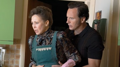 The Conjuring Last Rites sees Patrick Wilson and Vera Farmiga return as the Warrens. The Conjuring Last Rites sees Patrick Wilson and Vera Farmiga return as the Warrens.