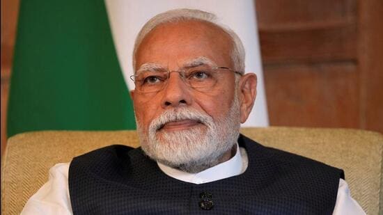 Prime Minister Narendra Modi (via REUTERS)