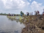 After days of devastation, the Sutlej is finally receding, bringing a measure of relief to flood-ravaged regions of Ferozepur and Fazilka. Over the past five days, water discharge from the Harike headworks has reduced by nearly 1.3 lakh cusecs — marking a significant turning point in the flood crisis. (PTI)