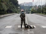 Army officers take position following Monday's deadly anti-corruption protests triggered by a social media ban, which was later lifted, in Kathmandu, Nepal, September 11 (REUTERS) Army officers take position following Monday's deadly anti-corruption protests triggered by a social media ban, which was later lifted, in Kathmandu, Nepal, September 11 (REUTERS)