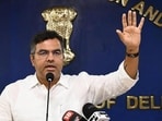 For the public, this will result in roads that are less prone to potholes,” said PWD minister Parvesh Verma. (Hindustan Times)