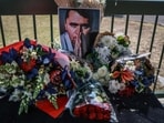 A general view of a wreath laid by mourners outside the US Embassy in Pretoria on September 11, 2025 following the fatal shooting of US youth activist and influencer Charlie Kirk. A general view of a wreath laid by mourners outside the US Embassy in Pretoria on September 11, 2025 following the fatal shooting of US youth activist and influencer Charlie Kirk.