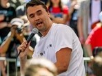 Charlie Kirk spoke about 'assassination culture' in an April 8 post. Charlie Kirk spoke about 'assassination culture' in an April 8 post.