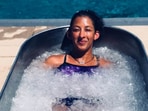 Suman Khulbe admitted to having sexual relations with the trainer and characterised it as a relationship. She told the tribunal that she referred to her vitamin injections as “procaine” because it rhymed with cocaine. Suman Khulbe admitted to having sexual relations with the trainer and characterised it as a relationship. She told the tribunal that she referred to her vitamin injections as “procaine” because it rhymed with cocaine.