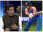 Wasim Akram and Shubman Gill