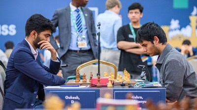 Abhimanyu Mishra sealed a historic win vs D Gukesh. (FIDE/Michal Walusza) Abhimanyu Mishra sealed a historic win vs D Gukesh. (FIDE/Michal Walusza)