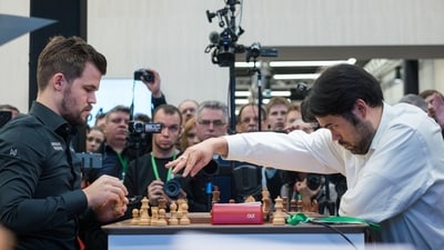 Magnus Carlsen commented on Hikaru Nakamura's participation in lower-rated tournaments. (X) Magnus Carlsen commented on Hikaru Nakamura's participation in lower-rated tournaments. (X)