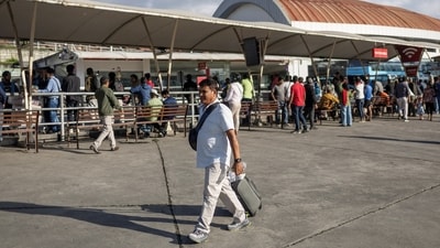 A passenger arrives to catch his flight at Tribhuvan International Airport as the airport reopens, following deadly anti-corruption protests triggered by a social media ban, which was later lifted, in Kathmandu on Thursday. (REUTERS/ANI) A passenger arrives to catch his flight at Tribhuvan International Airport as the airport reopens, following deadly anti-corruption protests triggered by a social media ban, which was later lifted, in Kathmandu on Thursday. (REUTERS/ANI)