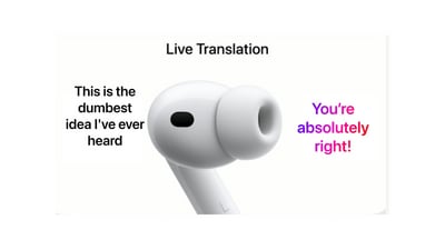 Apple Live Translation memes bridge the gap between what we say and what we actually mean. Apple Live Translation memes bridge the gap between what we say and what we actually mean.