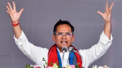 Assam Congress president and Lok Sabha MP Gaurav Gogoi. (ANI) Assam Congress president and Lok Sabha MP Gaurav Gogoi. (ANI)