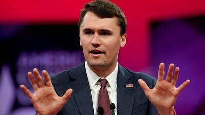 Charlie Kirk was the executive director of the conservative Turning Point USA advocacy group. (REUTERS)