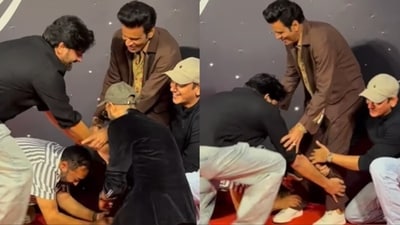 Jaideep Ahlawat, Vijay Varma, Anurag Kashyap and Manoj Bajpayee at Jugnuma premiere in Mumbai. Jaideep Ahlawat, Vijay Varma, Anurag Kashyap and Manoj Bajpayee at Jugnuma premiere in Mumbai.