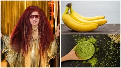 According to Shahnaz Husain, banana and matcha-infused face packs can be beneficial for skin care and anti-ageing due to their nutritional content. (Pics on right: Freepik) According to Shahnaz Husain, banana and matcha-infused face packs can be beneficial for skin care and anti-ageing due to their nutritional content. (Pics on right: Freepik)
