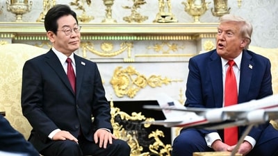 South Korean President Lee Jae Myung also called for improvements in the US visa system. (AFP) South Korean President Lee Jae Myung also called for improvements in the US visa system. (AFP)