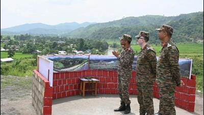 The notification issued by the Superintendent of Police (SP) officer said that the southern gate of Kangla will be exclusively used for VVIP entry and exit. (Sourced) The notification issued by the Superintendent of Police (SP) officer said that the southern gate of Kangla will be exclusively used for VVIP entry and exit. (Sourced)