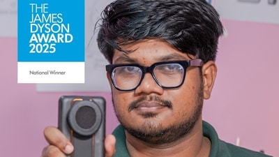 James Dyson Award 2025: Tunir Sahoo of Kolkata emerged as national winner of India, for inventing JivaScope. James Dyson Award 2025: Tunir Sahoo of Kolkata emerged as national winner of India, for inventing JivaScope.