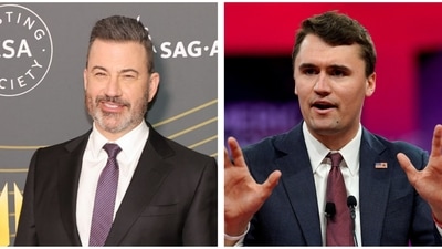 Jimmy Kimmel has reacted to the assassination of conservative activist Charlie Kirk. Jimmy Kimmel has reacted to the assassination of conservative activist Charlie Kirk.