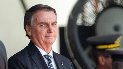 Brazilian ex-President Jair Bolsonaro (AP File) Brazilian ex-President Jair Bolsonaro (AP File)
