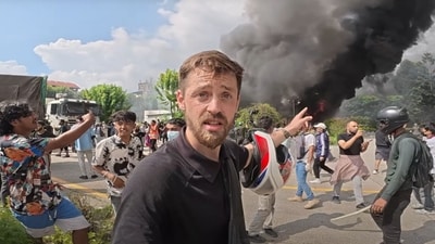 Netizens hailed the YouTuber as an unlikely conflict reporter. (YouTube/ @wehatethecold) Netizens hailed the YouTuber as an unlikely conflict reporter. (YouTube/ @wehatethecold)