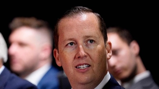 Sergio Gor, 38, currently heads the influential White House Presidential Personnel Office (HT_PRINT)