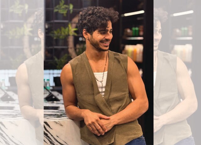 Ishaan Khatter looks good in sleeveless styles. (INSTAGRAM/@ISHAANKHATTER) Ishaan Khatter looks good in sleeveless styles. (INSTAGRAM/@ISHAANKHATTER)