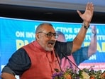 Union Textiles Minister Giriraj Singh addresses the gathering during an Interactive Session in New Delhi. (ANI Photo/Jitender Gupta) Union Textiles Minister Giriraj Singh addresses the gathering during an Interactive Session in New Delhi. (ANI Photo/Jitender Gupta)