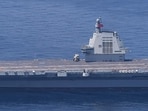 China's third and newest aircraft carrier, the Fujian, sailing in the East China Sea. China's third and newest aircraft carrier, the Fujian, sailing in the East China Sea.
