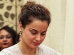 BJP MP Kangana Ranaut on the Parliament premises, 