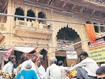 The Banke Bihari temple in Vrindavan. (FILE PHOTO)