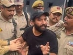 The J&K legislative speaker, Abdul Rahim Rather, has issued a show-cause notice to the PDP legislative party leader and legislator, Pulwama, Waheed ur Rehman Para for his post on Twitter (now X) in which the legislator had mentioned that the PSA was slapped on Doda assembly member Mehraj Malik after the endorsement of the speaker. (HT File)