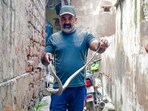 The NGO founder has responded to 20 calls a day, saving reptiles, birds and big cats. His mission: prevent killings born of fear and promote coexistence. (Parveen Kumar/HT )