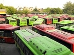 The rationalisation will be implemented through three depots: East Vinod Nagar, Shastri Park, and Ghazipur. (HT Archive) The rationalisation will be implemented through three depots: East Vinod Nagar, Shastri Park, and Ghazipur. (HT Archive)