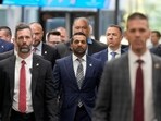 FBI Director Kash Patel attends a press conference announcing details on the suspect in the shooting of U.S. conservative commentator Charlie Kirk, who was fatally shot during an event at Utah Valley University, in Orem, Utah.