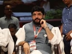 Union minister of state Murlidhar Mohol during the event at Indira Gandhi Pratishthan in Lucknow. (HT)