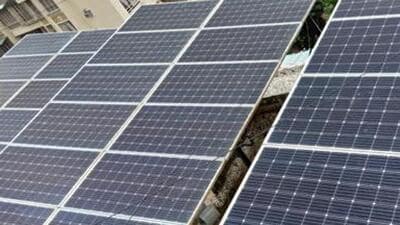 (Representative image) The projects, backed by Invest UP, will manufacture solar cells and modules, aligned with UP’s 2023 summit commitments and India’s green energy goals. (HT Archive)