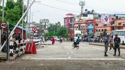 Amid a severe fuel shortage in Nepal, trucks are also now entering India from Nepal to purchase petrol and diesel. (ANI) Amid a severe fuel shortage in Nepal, trucks are also now entering India from Nepal to purchase petrol and diesel. (ANI)