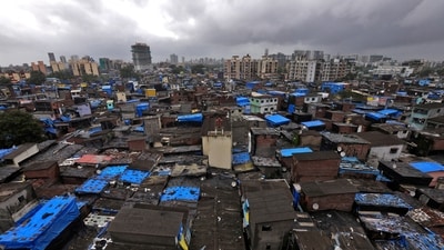 Mumbai real estate update: An individual earning  ₹24 lakh annually has expressed his ambition to become a real estate developer by undertaking a 1-acre Slum Rehabilitation Authority (SRA) project in the Mumbai. (Picture for representational purposes only) (Niharika Kulkarni/REUTERS)