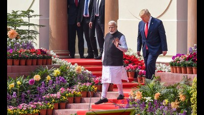 India also displayed restraint in not responding to every statement from members of Trump’s cabinet, ensuring that the exchange did not descend into a slanging match. (PTI) India also displayed restraint in not responding to every statement from members of Trump’s cabinet, ensuring that the exchange did not descend into a slanging match. (PTI)