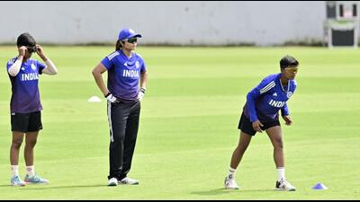 Indian team during a practice session at PCA Mullanpur in Mohali. (Ravi Kumar/Hindustan Times) Indian team during a practice session at PCA Mullanpur in Mohali. (Ravi Kumar/Hindustan Times)