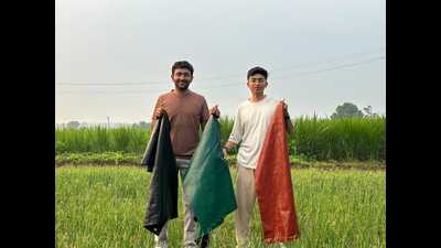 Jenil Gandhi (22) (Right) and Manan Vyas (23). (HT) Jenil Gandhi (22) (Right) and Manan Vyas (23). (HT)