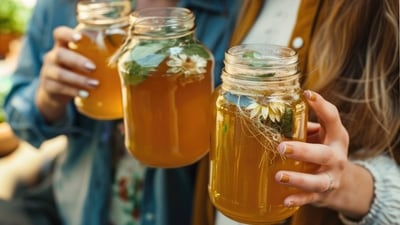 Kombucha is one of the teas! (Adobe Stock) Kombucha is one of the teas! (Adobe Stock)