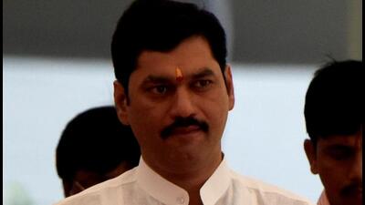 Mumbai, India - June 20, 2019: Leader of opposition in the Legislative Council of Maharashtra Dhananjay Munde arrives for monsoon session at Vidhan Bhavan in Mumbai, India, on Thursday, June 20, 2019. (Photo by Kunal Patil/ Hindustan Times) (Hindustan Times) Mumbai, India - June 20, 2019: Leader of opposition in the Legislative Council of Maharashtra Dhananjay Munde arrives for monsoon session at Vidhan Bhavan in Mumbai, India, on Thursday, June 20, 2019. (Photo by Kunal Patil/ Hindustan Times) (Hindustan Times)