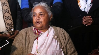 Sushila Karki, the Gen Z's choice for PM, is the first female to serve as the chief justice of Nepal. (Reuters)