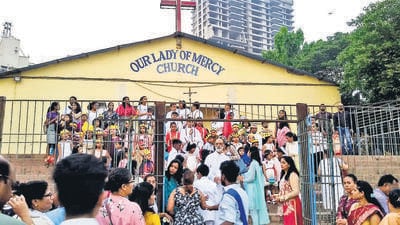 Our Lady of Mercy Church , 2nd Pokhran road, Thane west in Thane (HT Archives) (Hindustan Times)