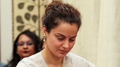 BJP MP Kangana Ranaut on the Parliament premises, (PTI file) BJP MP Kangana Ranaut on the Parliament premises, (PTI file)
