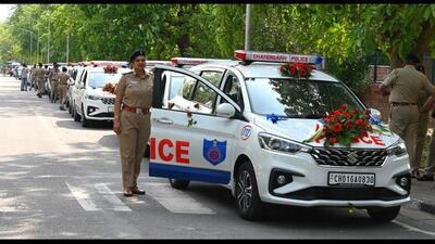 Sandhu highlighted the role of advanced technologies like artificial intelligence, facial and voice recognition in crime detection and urged Chandigarh Police to prepare a roadmap for their adoption. (HT File photo)
