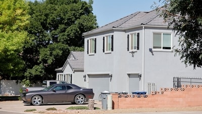 A view of a residence in Washington, Utah, associated with Tyler Robinson, the suspect in the fatal shooting of Charlie Kirk (REUTERS)